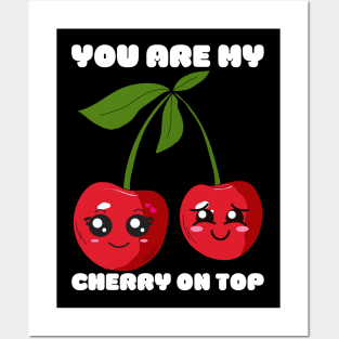 Cherry on top cute kawaii Posters and Art